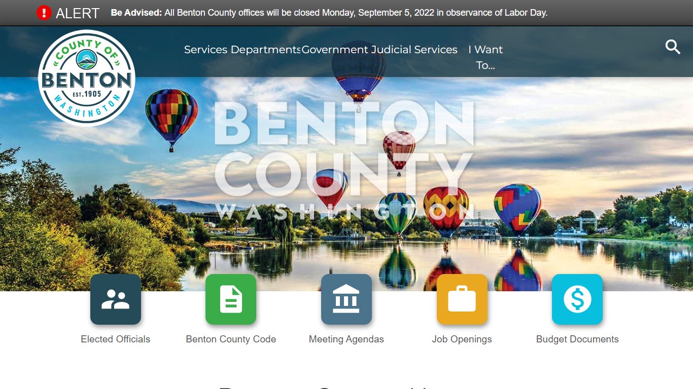 Benton County, Washington - Official Website